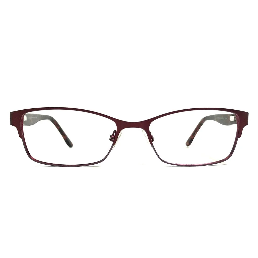BCBGMAXAZRIA Eyeglasses Frames BRYNNE WINE Red Cat Eye Full Rim 54-17-135